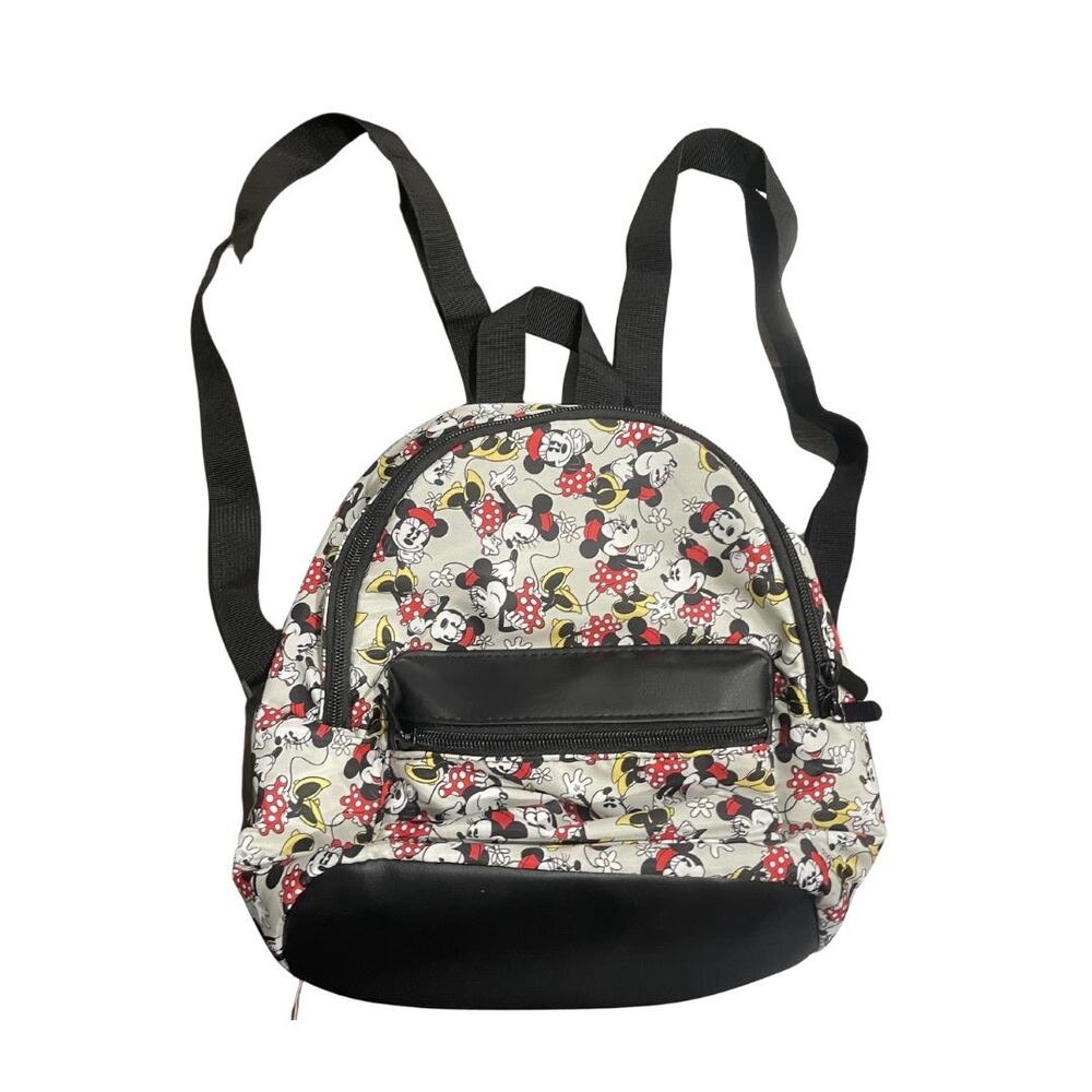 Bioworld Disney Minnie Mousse All Over Mini Backpack Disneyland Handbags